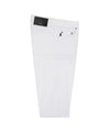 White men's trousers with Surflex stretch fabric