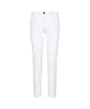 Women's trousers with faded effect