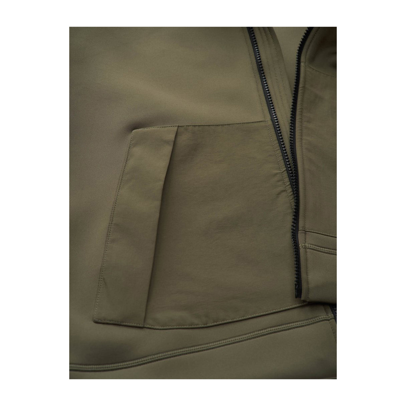 Men's Sweatshirt Neoprene and Taslan Grover Green Blauer Old