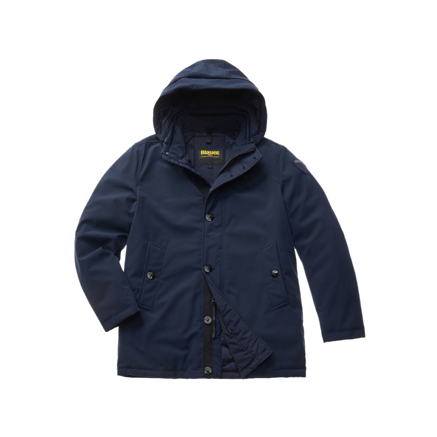 Parka Uomo Chester con cappuccio Blu