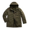 Parka Uomo Chester Verde, con cappuccio rimovibil