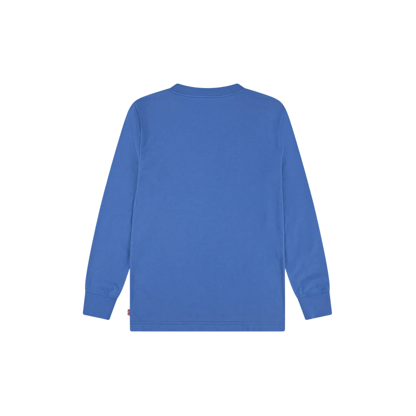 T-shirt Bambino Blu, con polsini elasticizzati e maniche lunghe