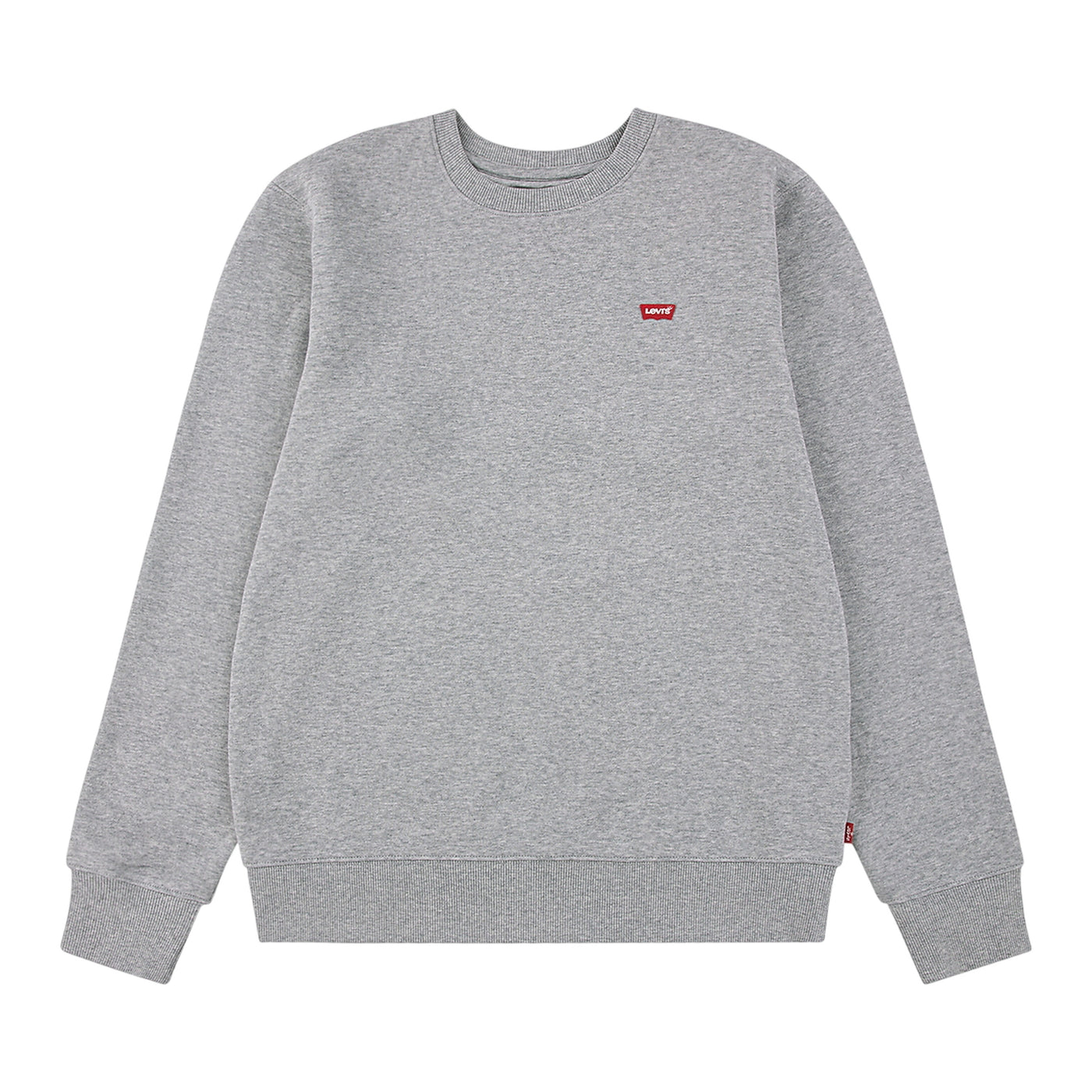 Felpa Junior a tinta unita, in misto cotone, con micro logo applicato sul petto