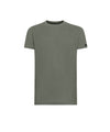 T-shirt Uomo Techno Wash Piquè Verde scuro