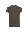 T-shirt Uomo Techno Wash Piquè Marrone