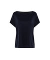 T-shirt Donna Cupro Square Blu scuro