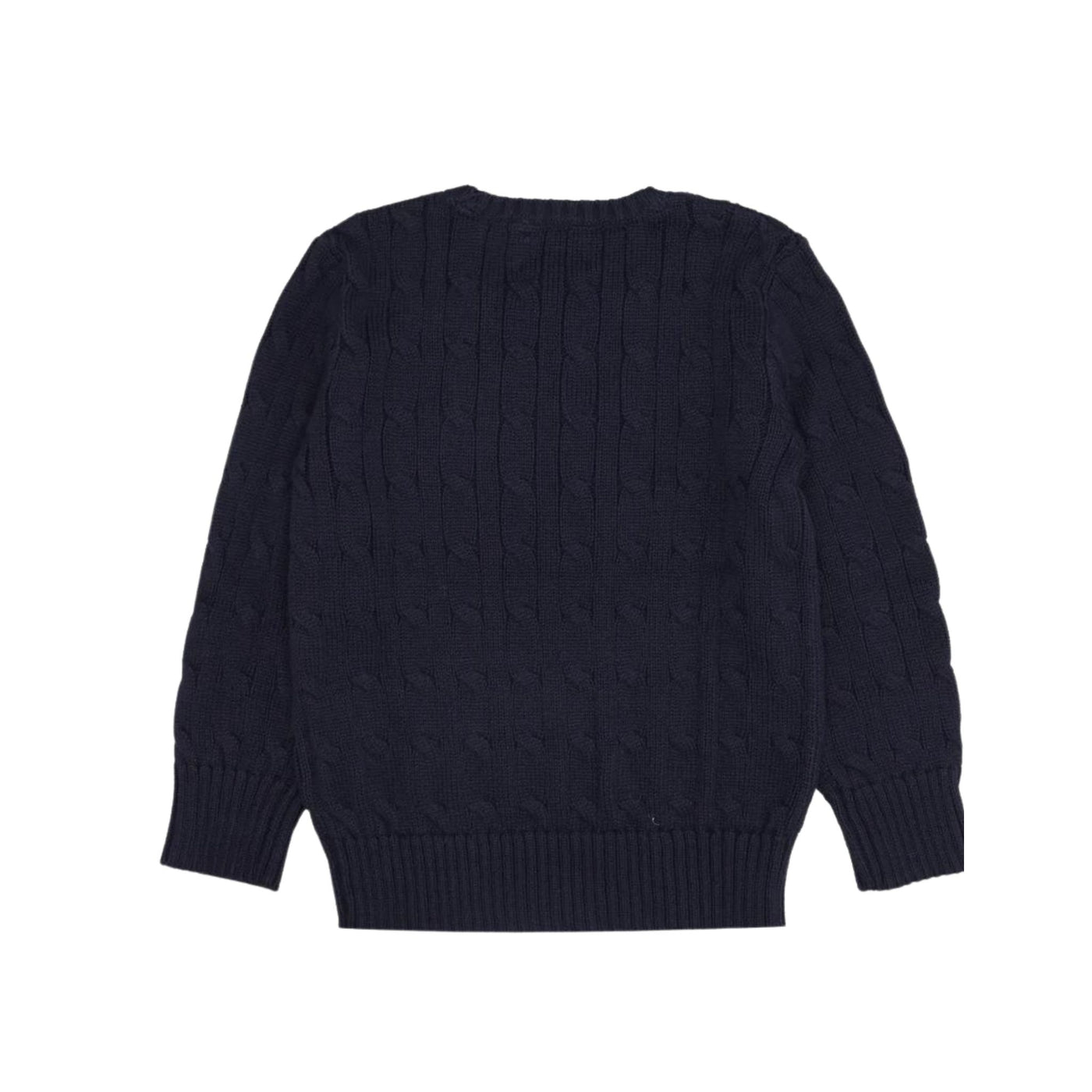 Maglione Bambino blu a trecce Polo Ralph Lauren