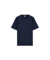 T-shirt blu scuro da Uomo 100% cotone