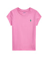 T-shirt in cotone Rosa da Bambina