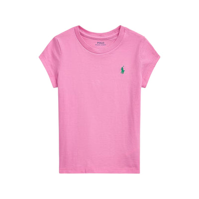 T-shirt in cotone Rosa da Bambina