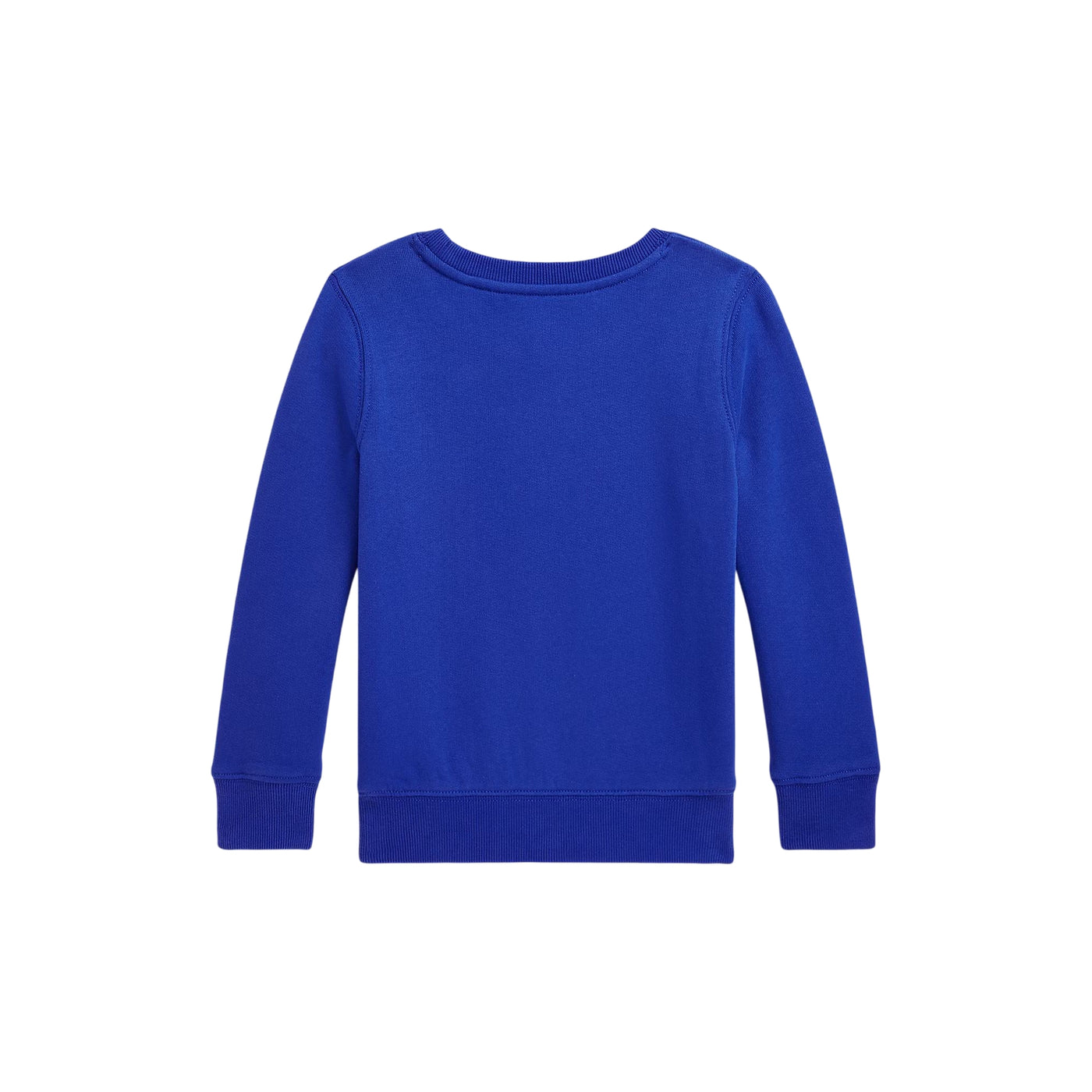 Felpa Bambino Blu con Polo Bear stampato retro