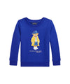 Felpa Bambino Blu con Polo Bear stampato