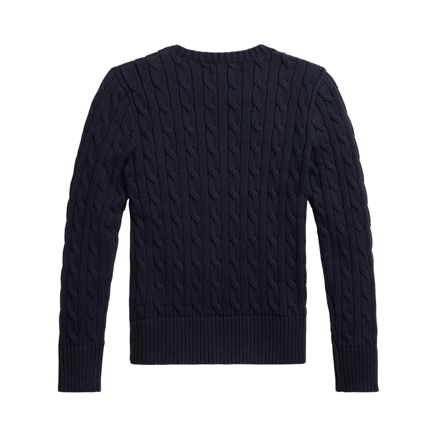 Maglione a trecce Ragazza Blu navy retro