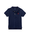 Polo in cotone morbido da Neonato Navy