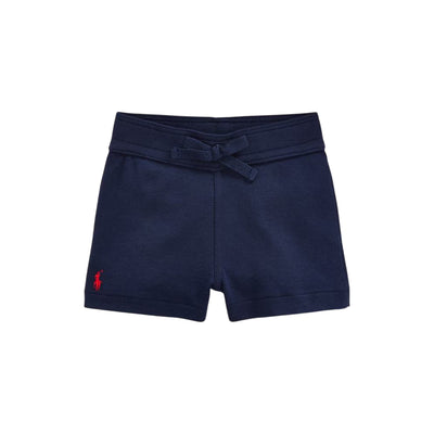 Shorts Neonato in interlock di cotone Navy