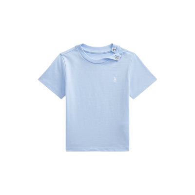 T-shirt Neonato in cotone Celeste