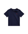 T-shirt Neonato in cotone Navy