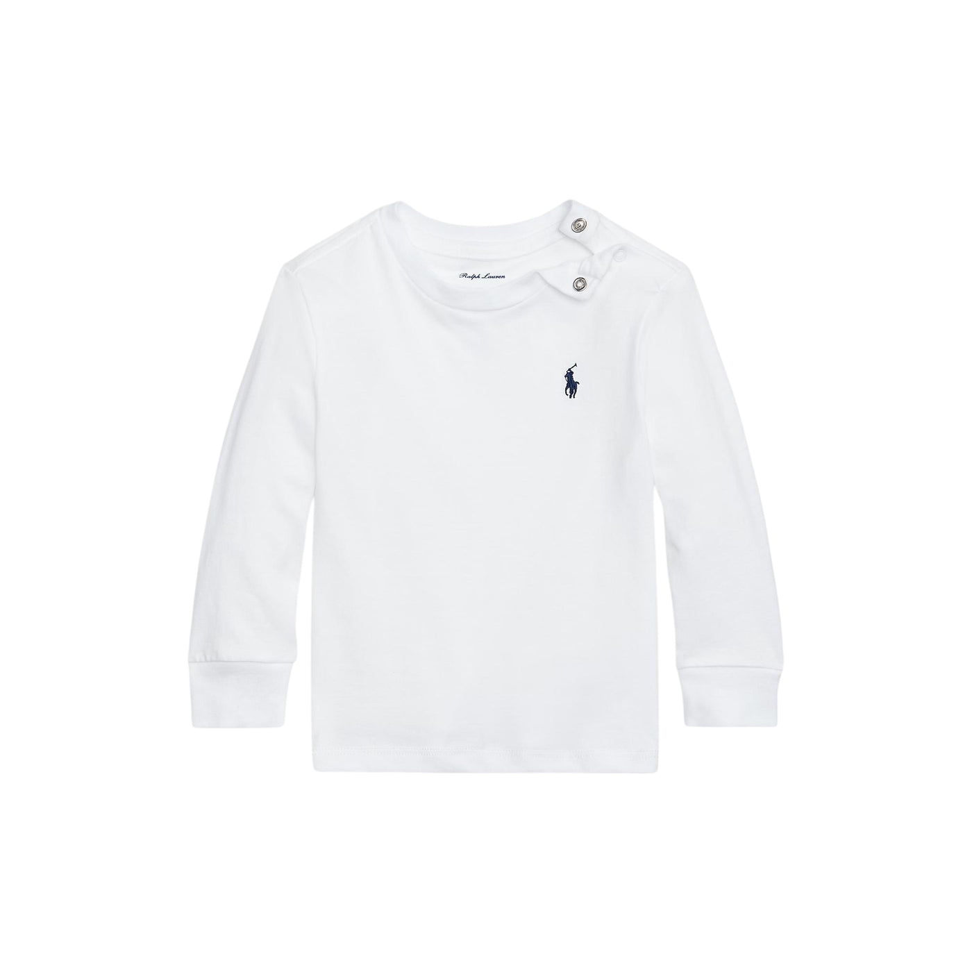 T-shirt Neonato a maniche lunghe Bianco