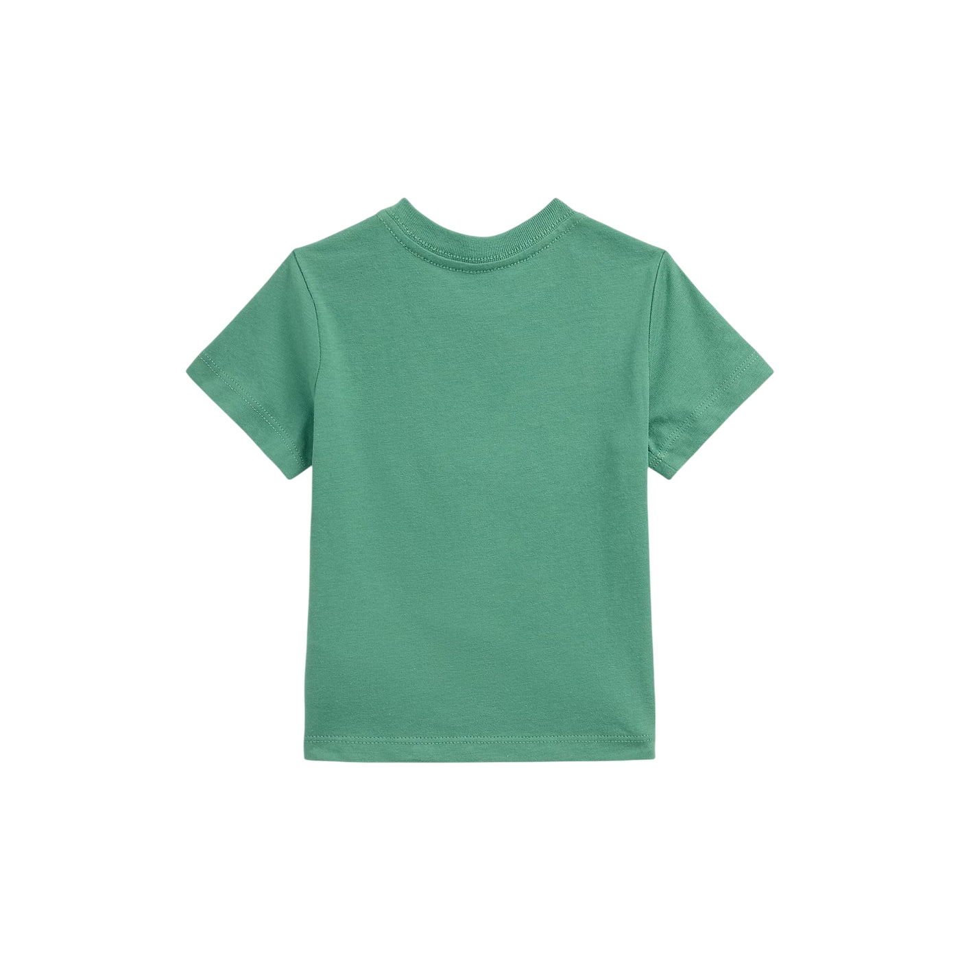 T-shirt Neonato Verde con Polo Bear retro