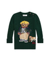 Maglione Neonato con Polo Bear Verde