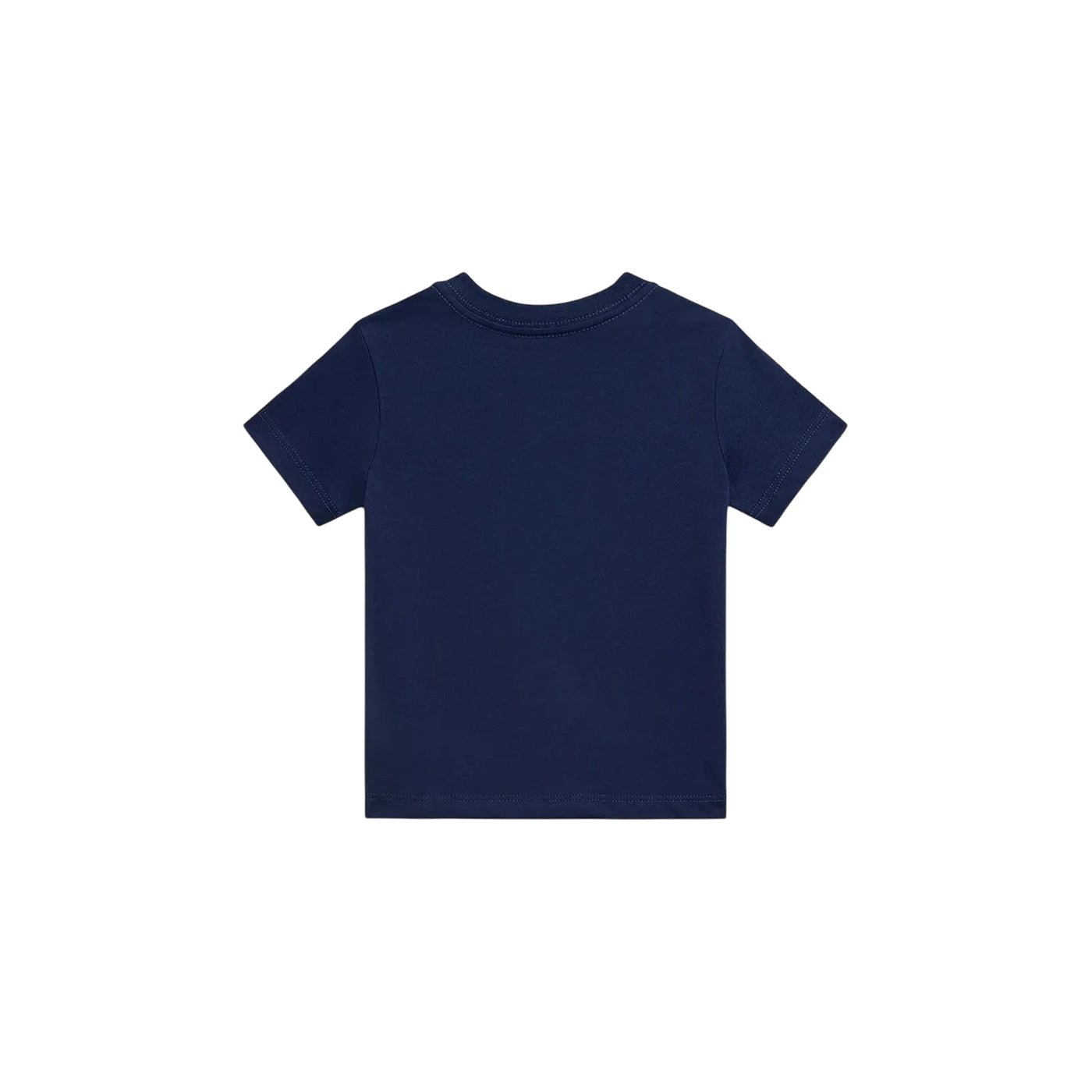 T-shirt Neonato Navy con stampa teddy retro
