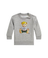 Felpa Neonato Polo Bear Grigio