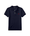 Polo da Bambino in piqué navy