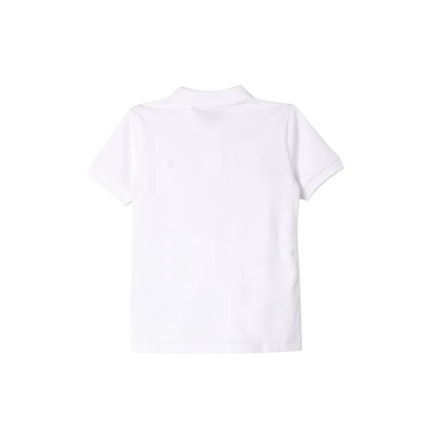 Polo Bambino a maniche corte Bianco retro