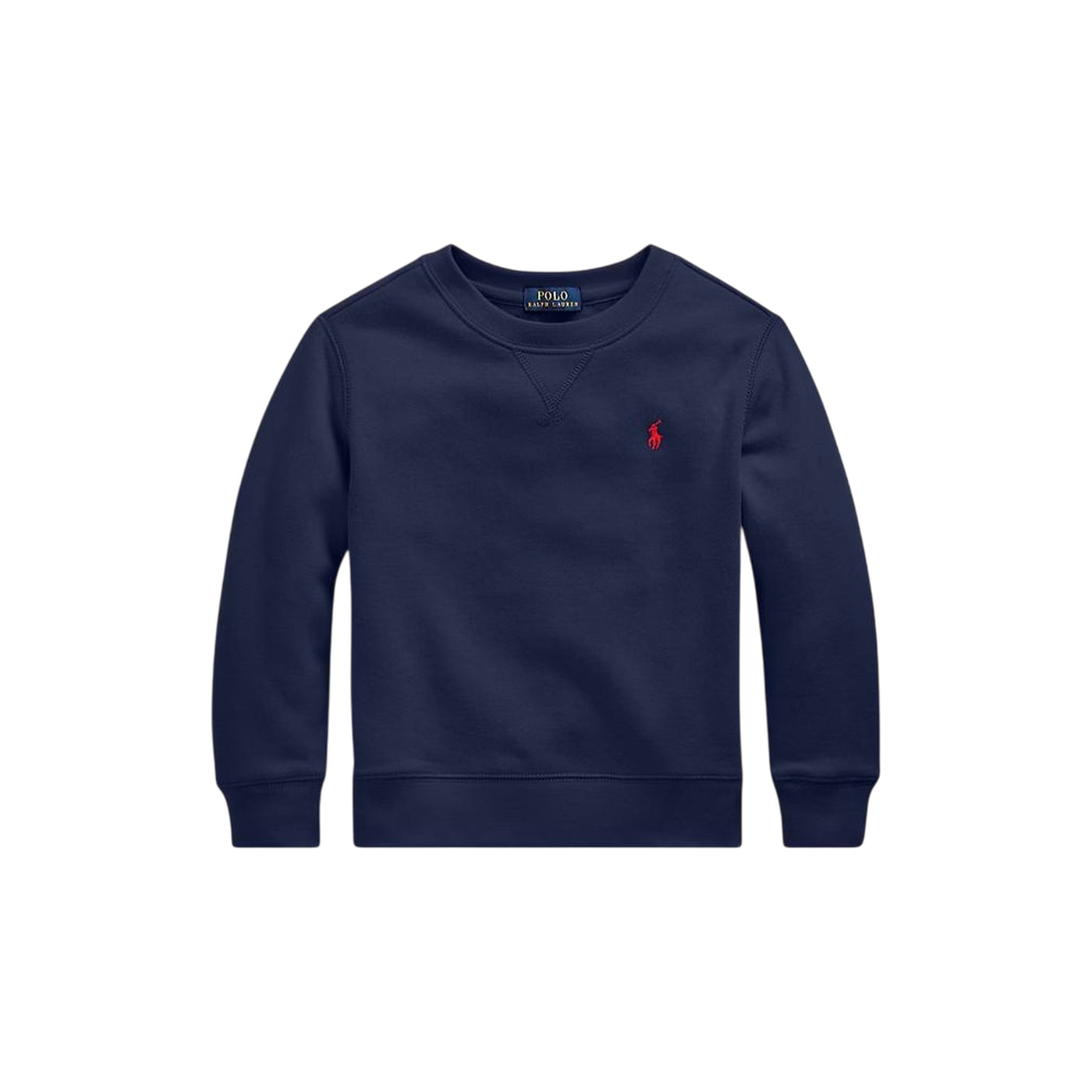 Felpa girocollo da Bambino in Navy