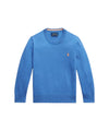 Maglia Girocollo Bambino in cotone azzurro