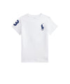 T-shirt Bambino Bianco con big pony e numero