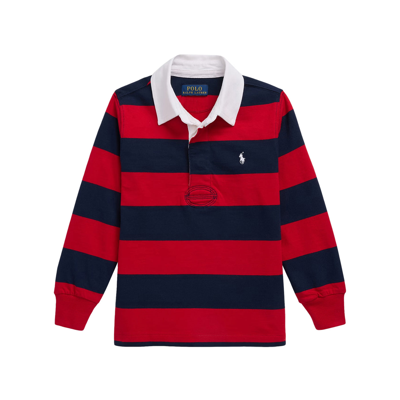 Polo modello rugby a righe