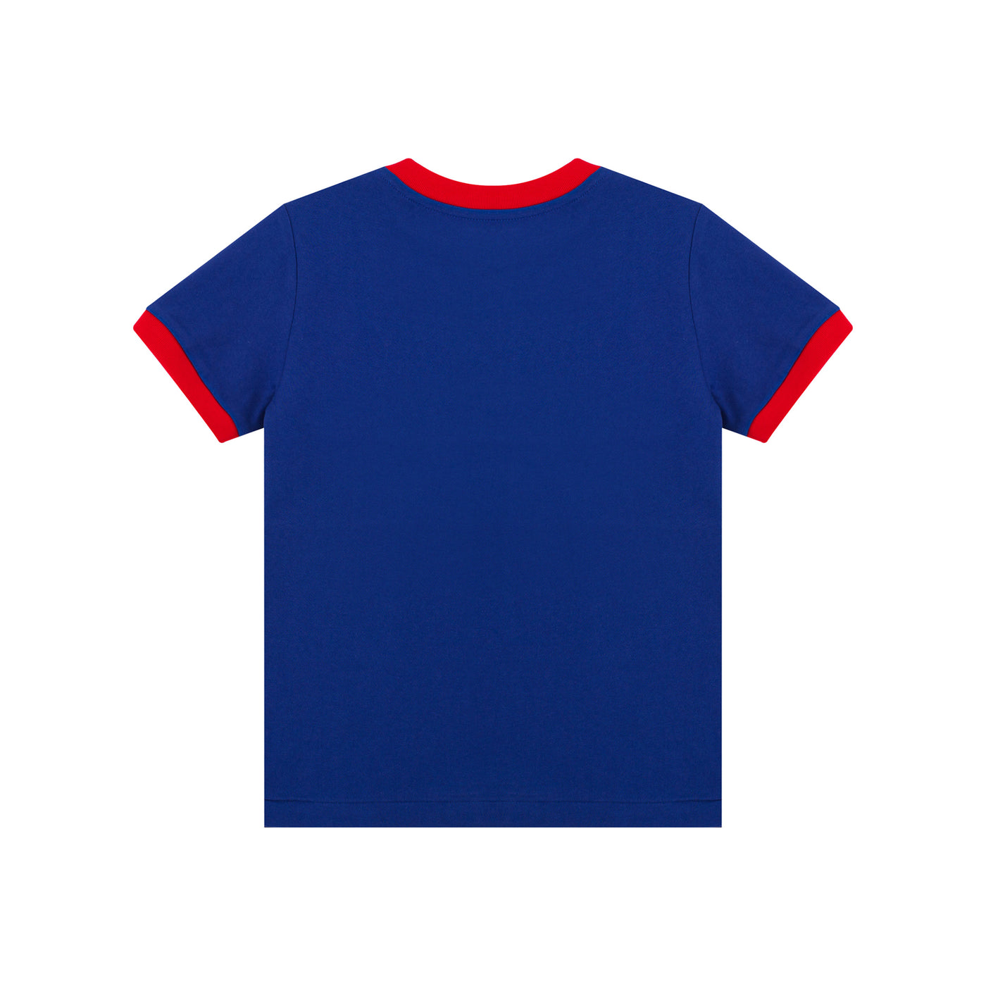 T-shirt Bambino a maniche corte, con maxi logo ed inserti a contrasto 