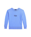 Felpa Bambino Azzurro con logo frontale