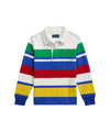 Polo Bambino a righe multicolore 
