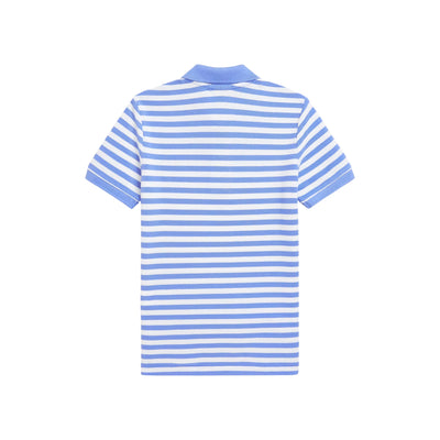 Polo Bambino in cotone a righe retro