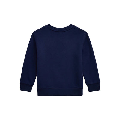 Felpa Bambino Navy con Teddy retro