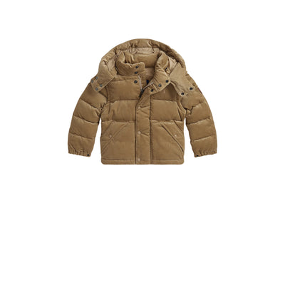Giubbino Bambino in velluto a coste Beige