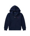Felpa Bambino con zip e cappuccio Navy