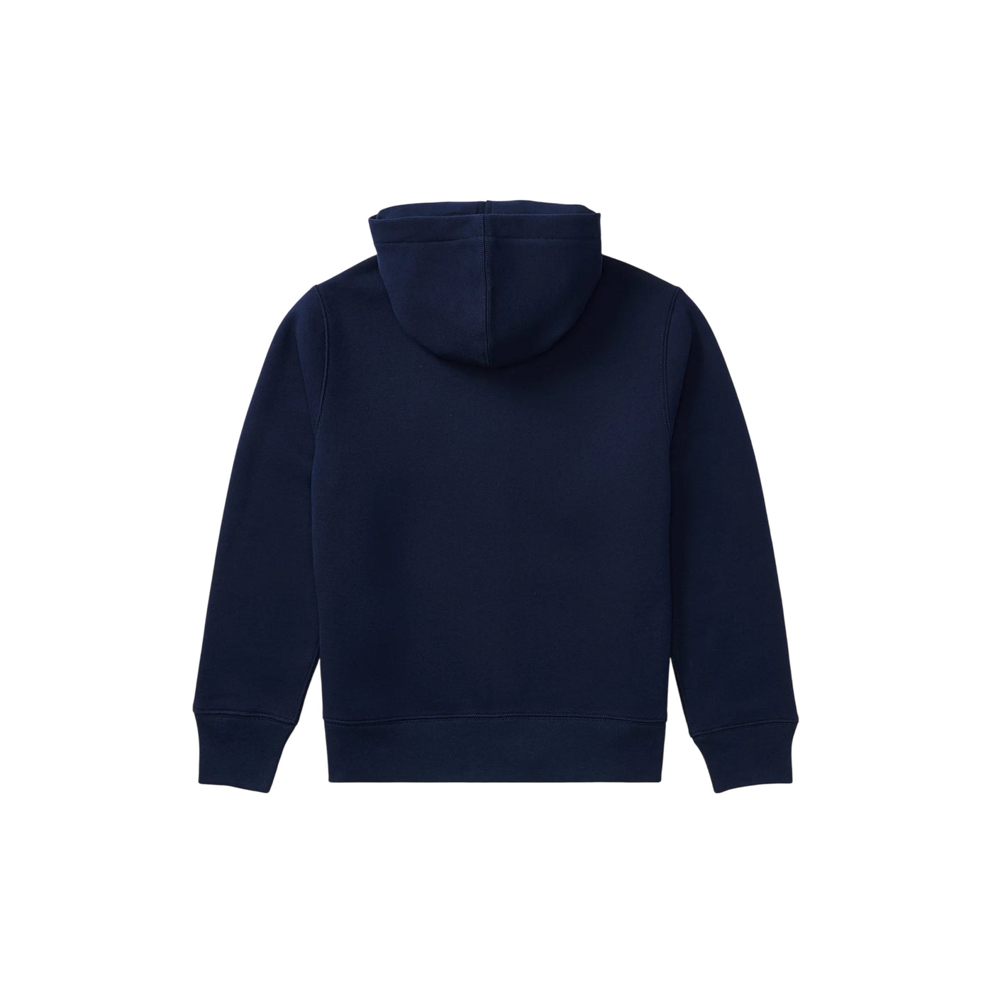 Felpa Bambino con zip e cappuccio Navy retro