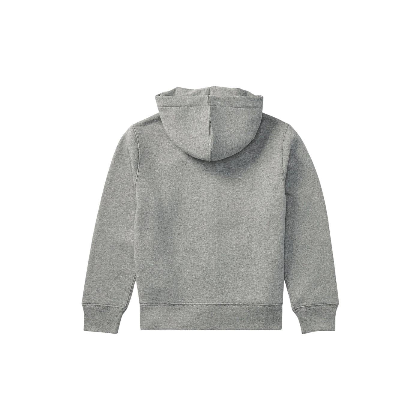 Felpa Bambino con zip e cappuccio Grigio retro