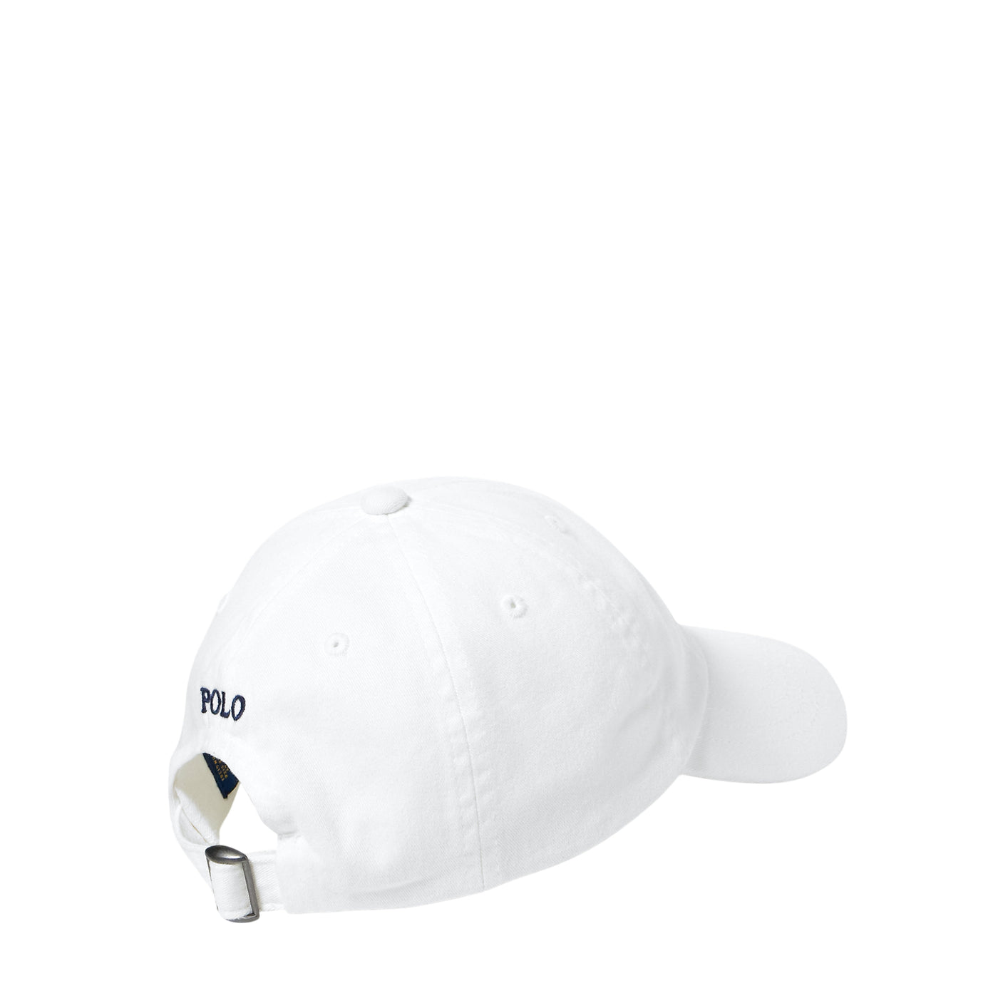 Cappello Bambino in chino in cotone Bianco retro