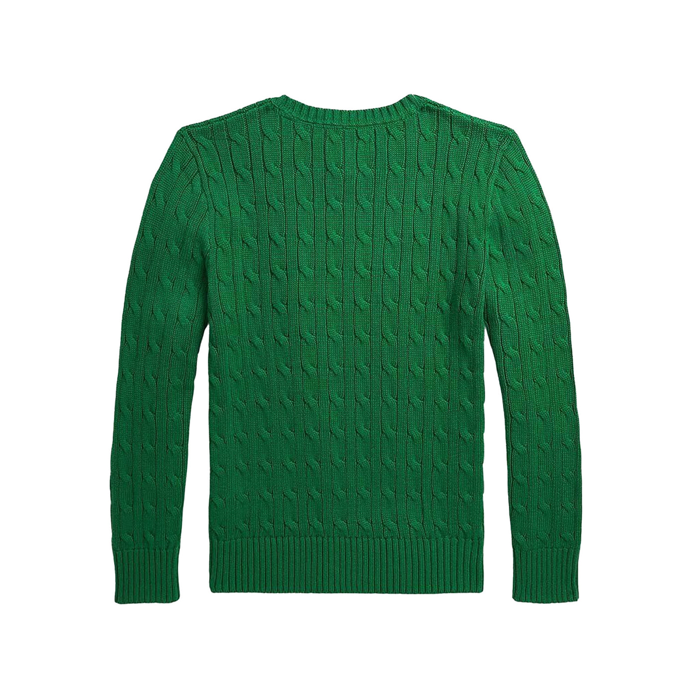 Retro Maglione a trecce con cavallino sul petto