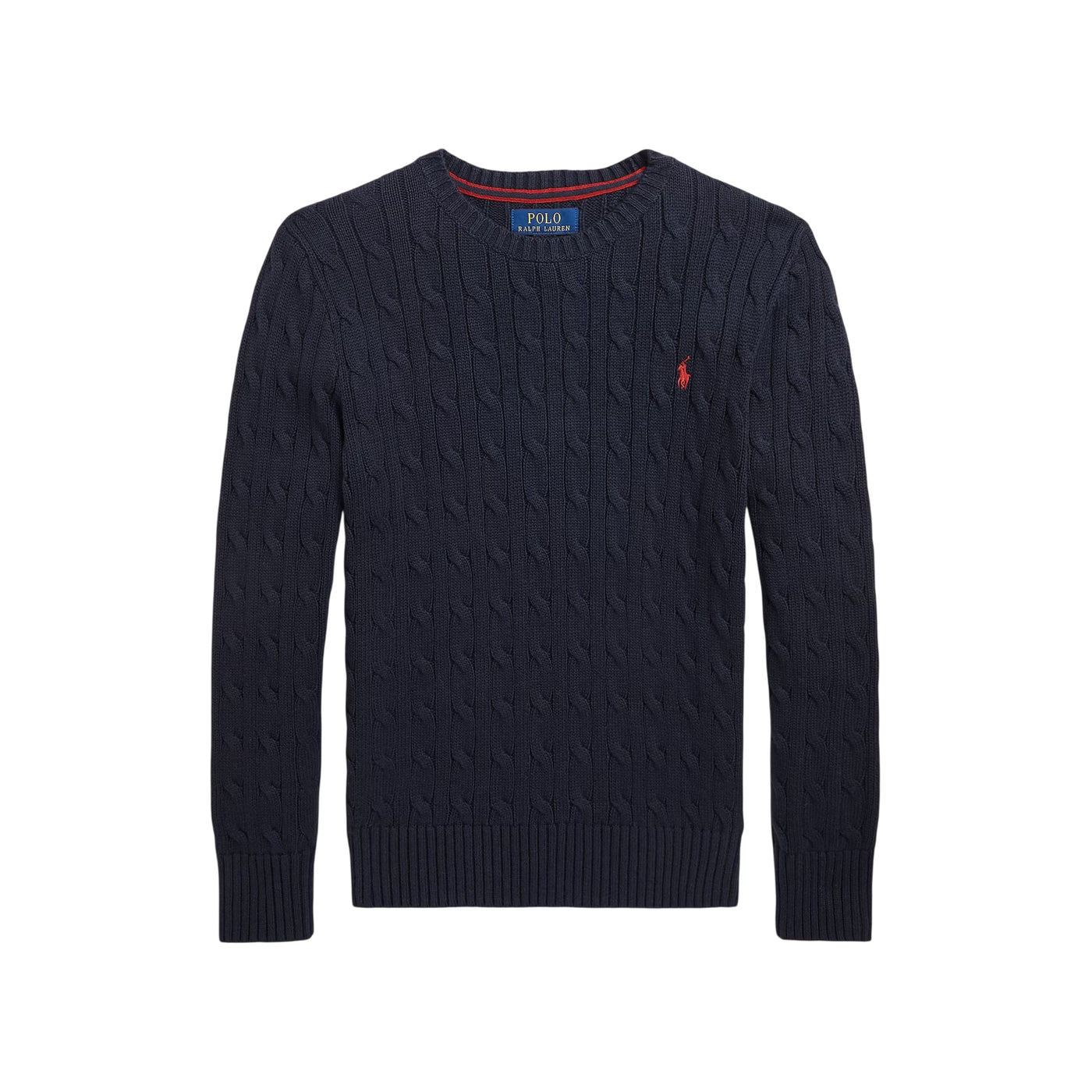 Maglia Bambino in cotone a trecce Navy