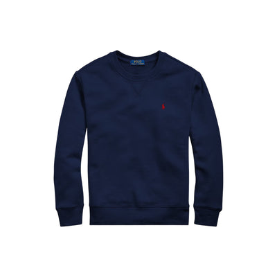 Felpa Girocollo da Bambino Navy