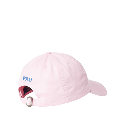 Cappellino Bambino in chino di cotone Rosa retro