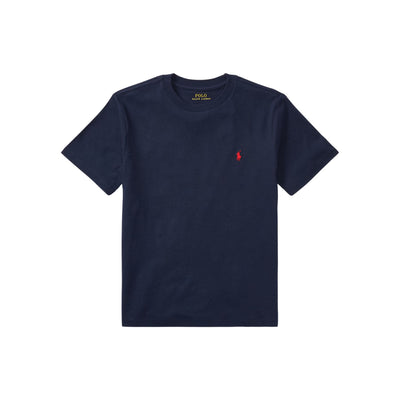 T-shirt Bambino tinta unita navy