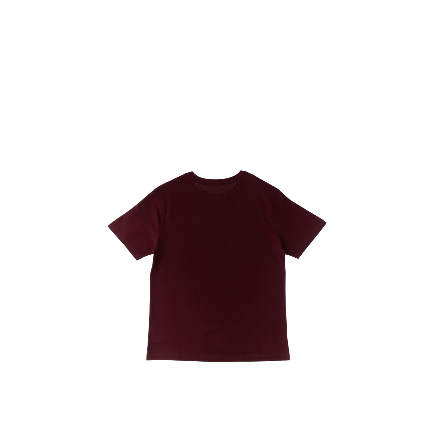 T-shirt Junior Bordeaux con pony ricamato in Verde e maniche corte 