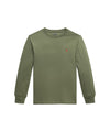 T-shirt Ragazzo a maniche lunghe Verde oliva