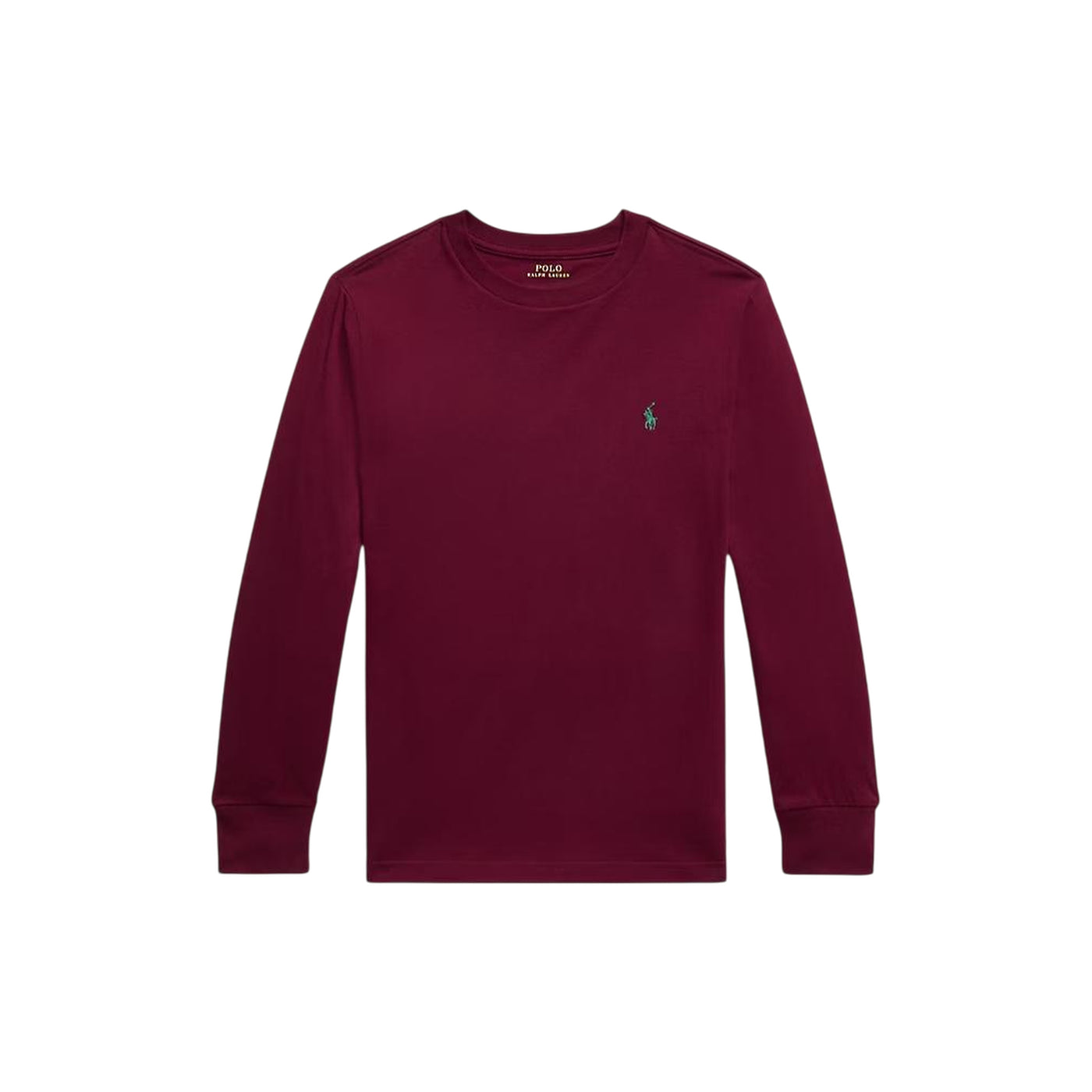 T-shirt Ragazzo a maniche lunghe Bordeaux